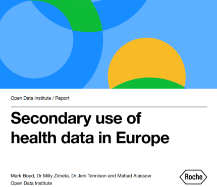 Έκθεση του Open Data Institute (ODI), για την ετοιμότητα των χωρών της ΕΕ για τη δευτερογενή χρήση δεδομένων υγείας.