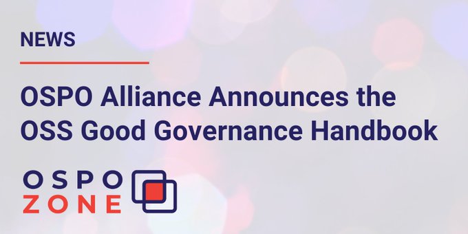 Η OSPO Alliance ανακοίνωσε την δημοσίευση του Open Source Good Governance Handbook